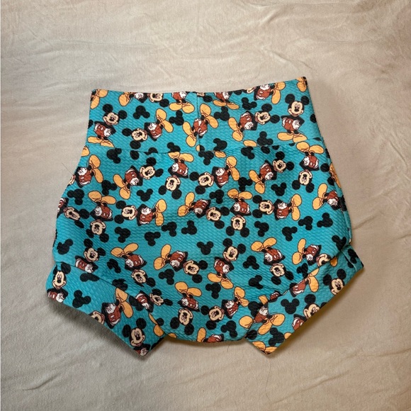 Boutique Toddler' Mickey Mouse Patterned blue bummies - Picture 3 of 3